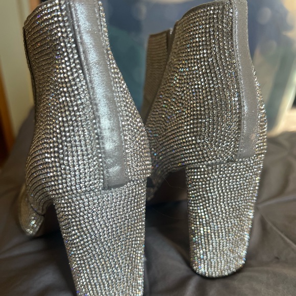 Steve Madden rhinestone booties - Picture 3 of 5